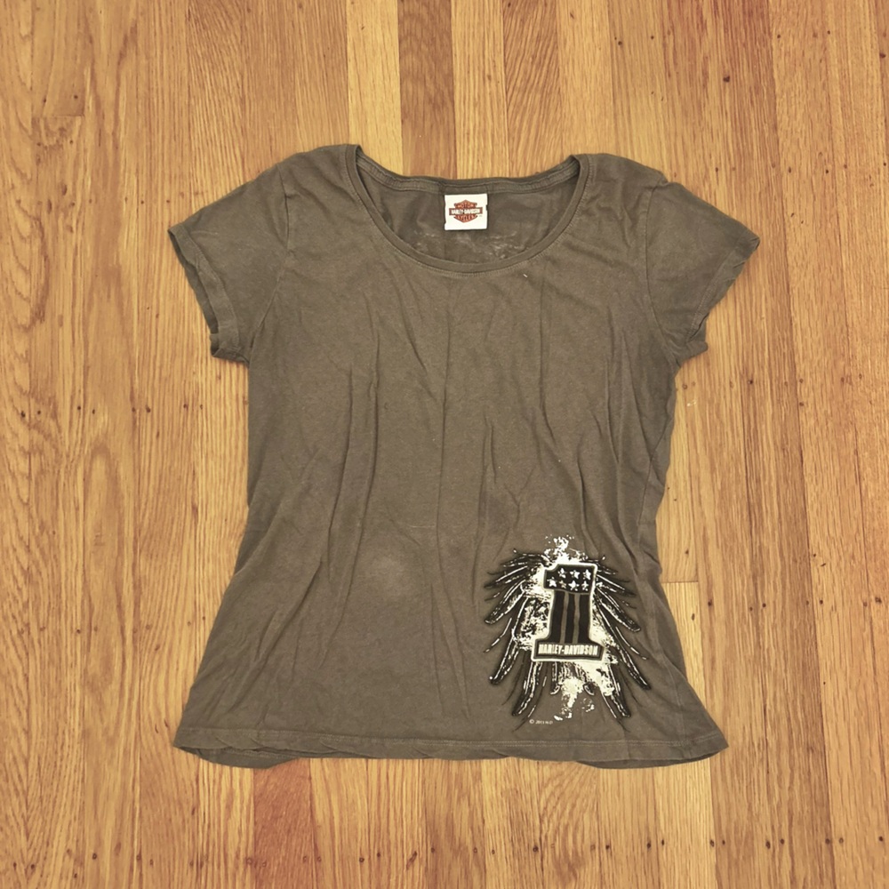 Harley Davidson baby tee